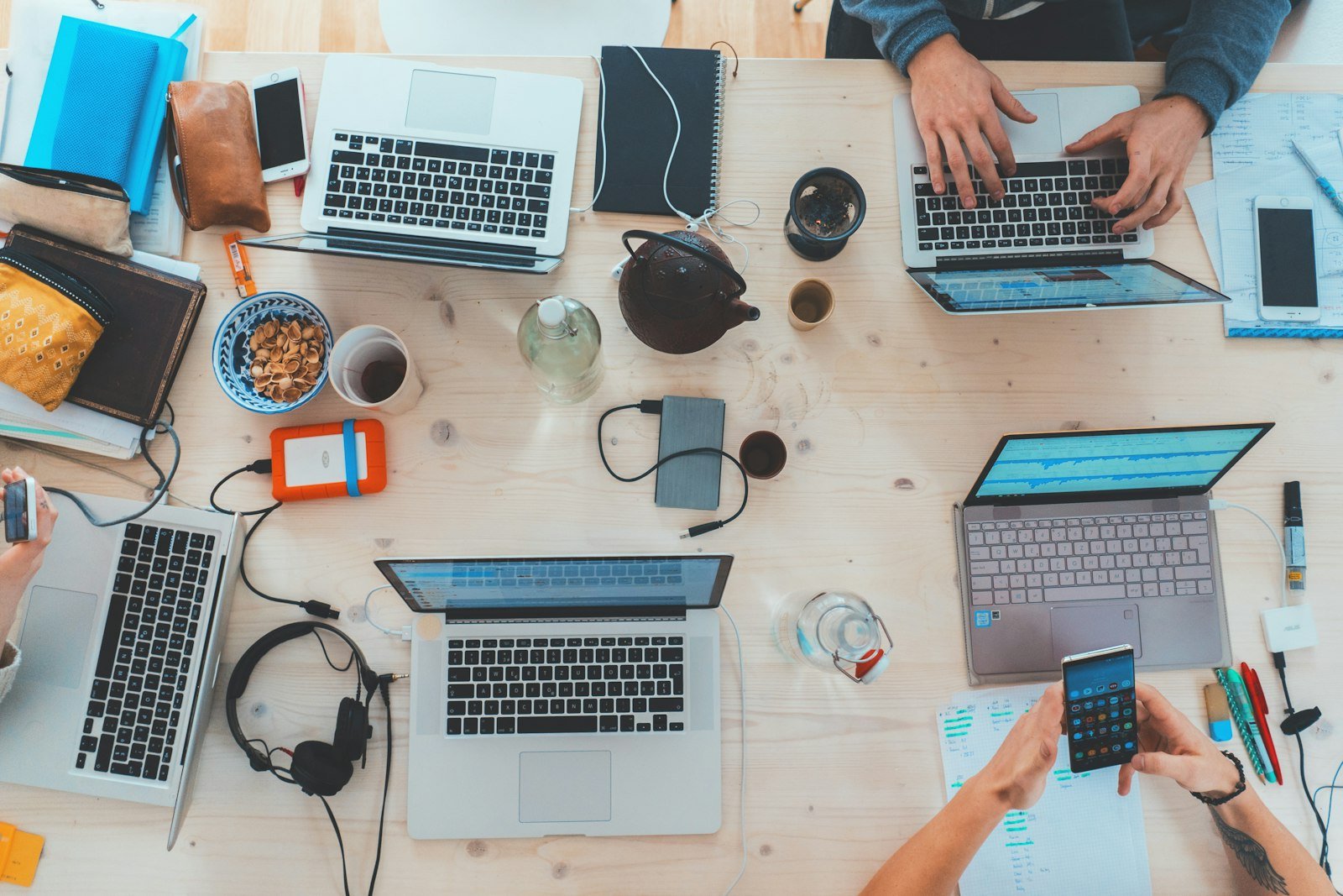 Creative content workspace with social media tools